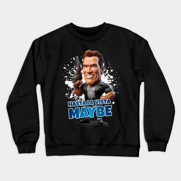 Arnold Schwarzenegger Crewneck Sweatshirt by k9-tee
